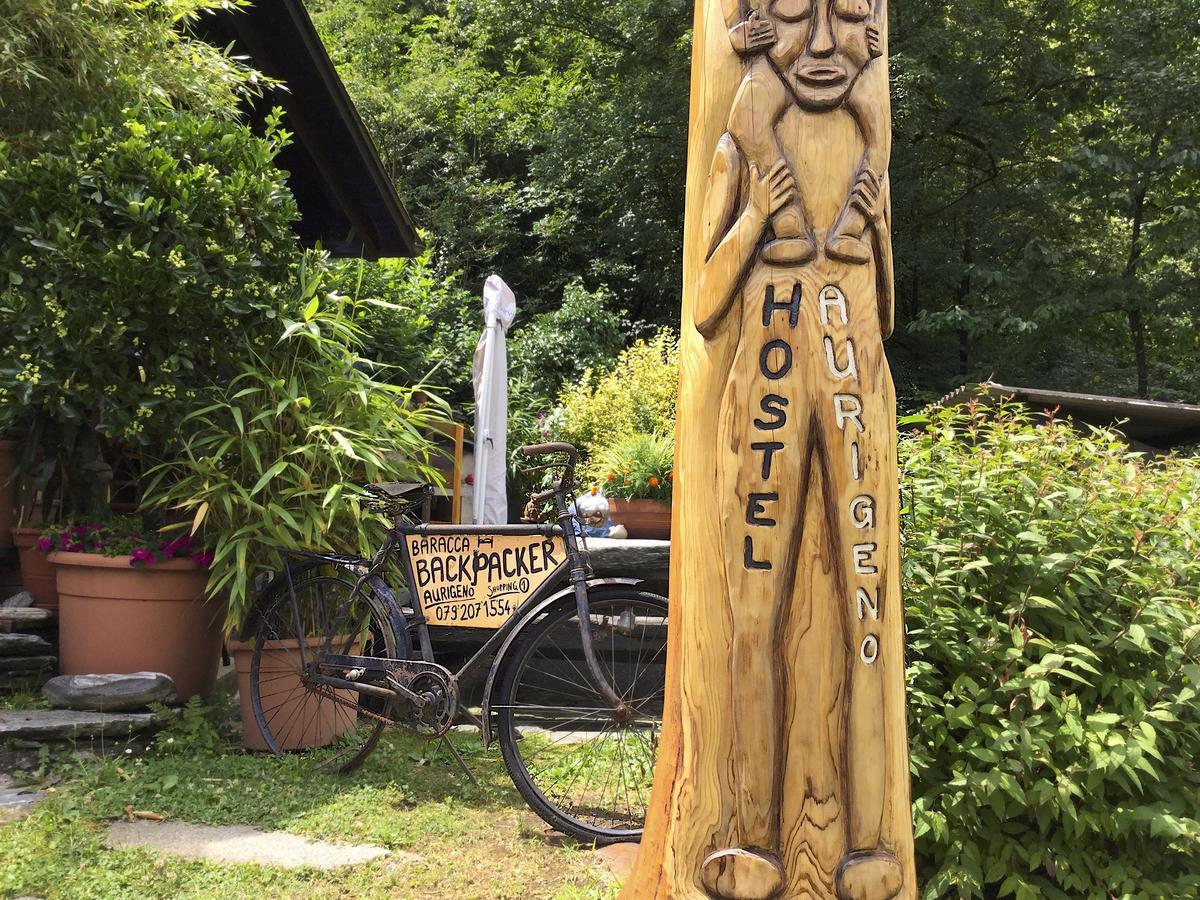 Baracca Backpacker Hostel Aurigeno ภายนอก รูปภาพ